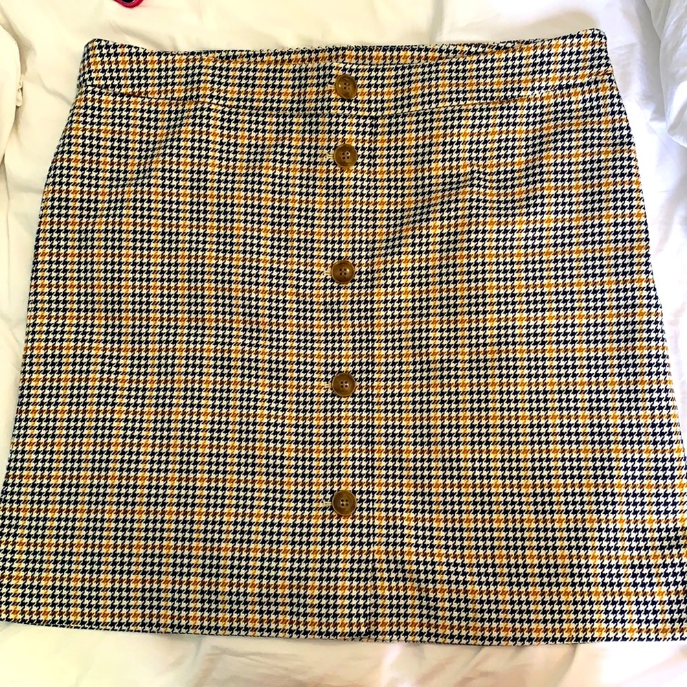 NWT Ann Taylor Factory Herringbone Skirt